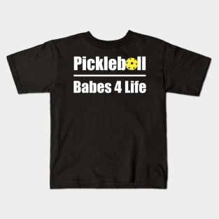Pickleball Babes 4 Life Kids T-Shirt